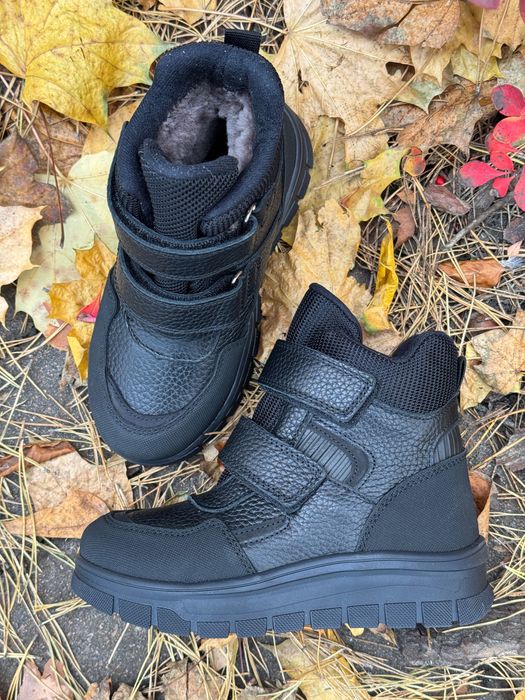 Woopy Зимові черевики натуральному хутрі дитячі хлопчику Вупі дівчині