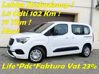 Opel Combo Life*1.5 Cdti 102Km*71Tkm*Navi*Pdc*Klima*Lekko Uszkodzony*FVat23%