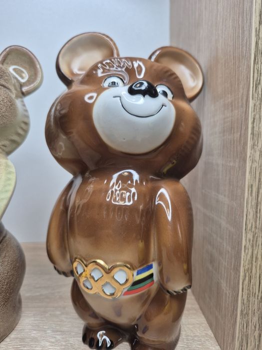 Мишка олимпийский статуэтка олімпійський ведмедик