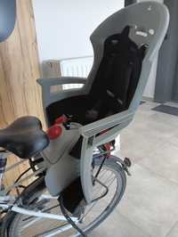 Fotelik rowerowy Hamax Siesta szaro-czarny + adapter na ramę
