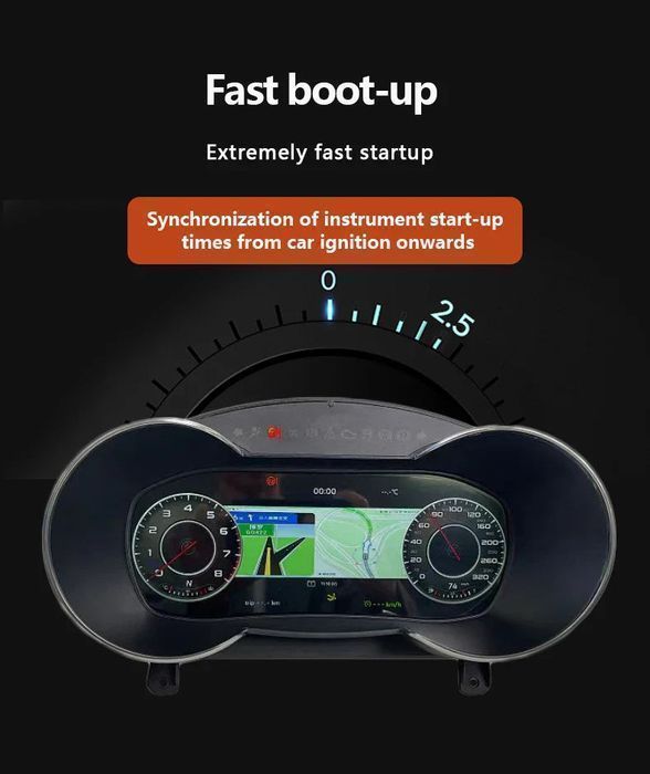 Audi TT 12,3-Calowy Cyfrowy 2008 - 2015 Deska LCD Kokpit