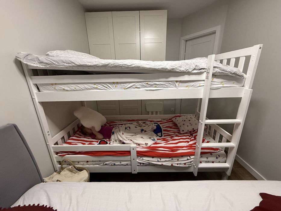 łóżko piętrowe 180/90