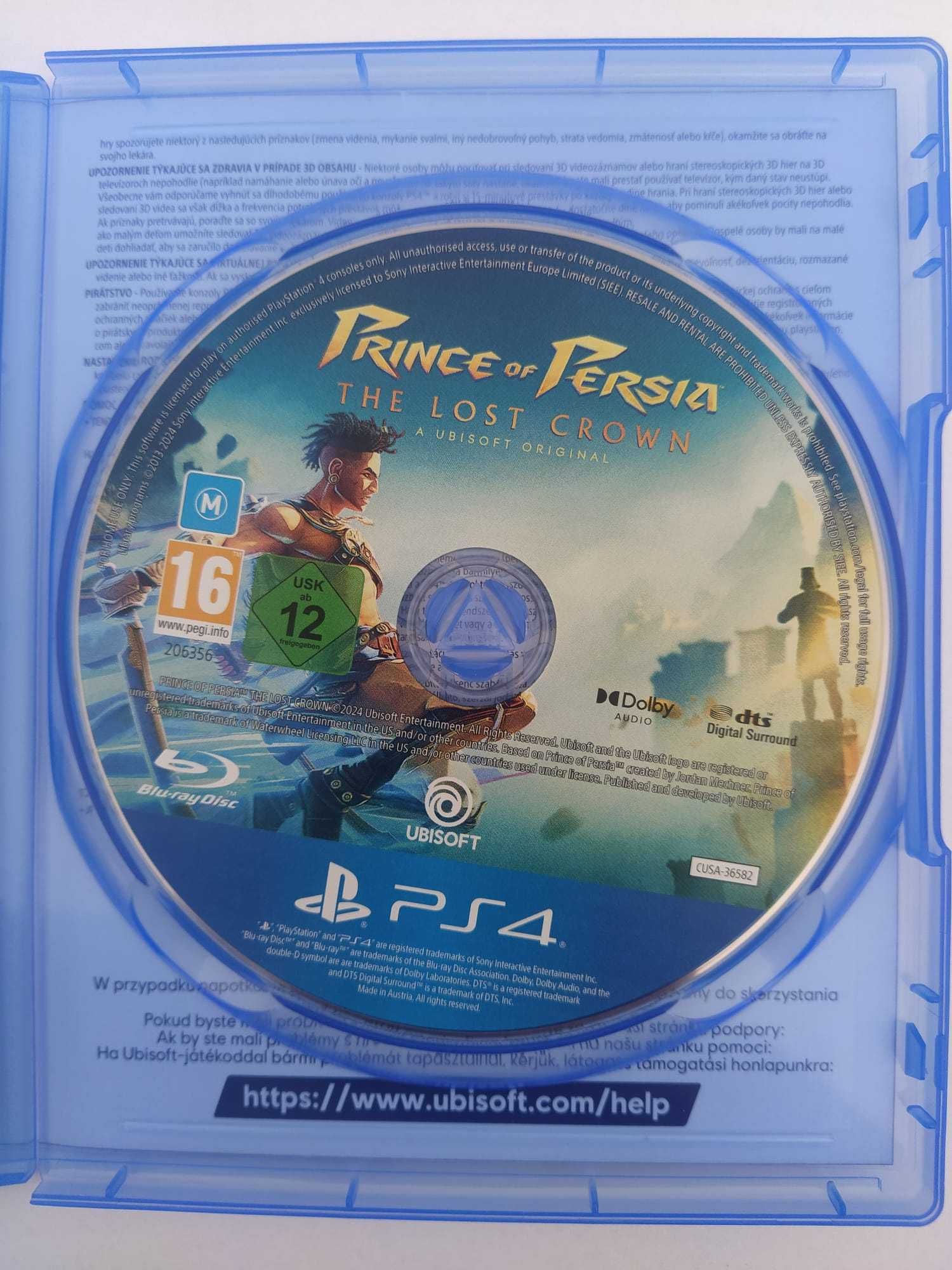 Prince of Persia The Lost Crown PL gra PS4/PS5