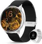 Męski Smartwatch Zegarek Dla mężczyzn Sport Bransoleta pasek silikon