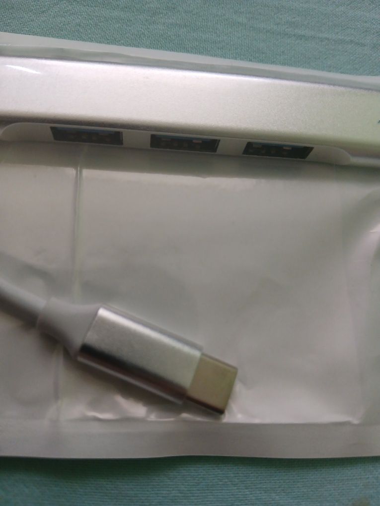 USB 3.0 Adapter rozdzielacz do komputera dodatkowe wejścia kabel
