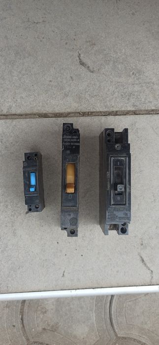 Автоматические выключатели 15А, 16А, 20А, СССР