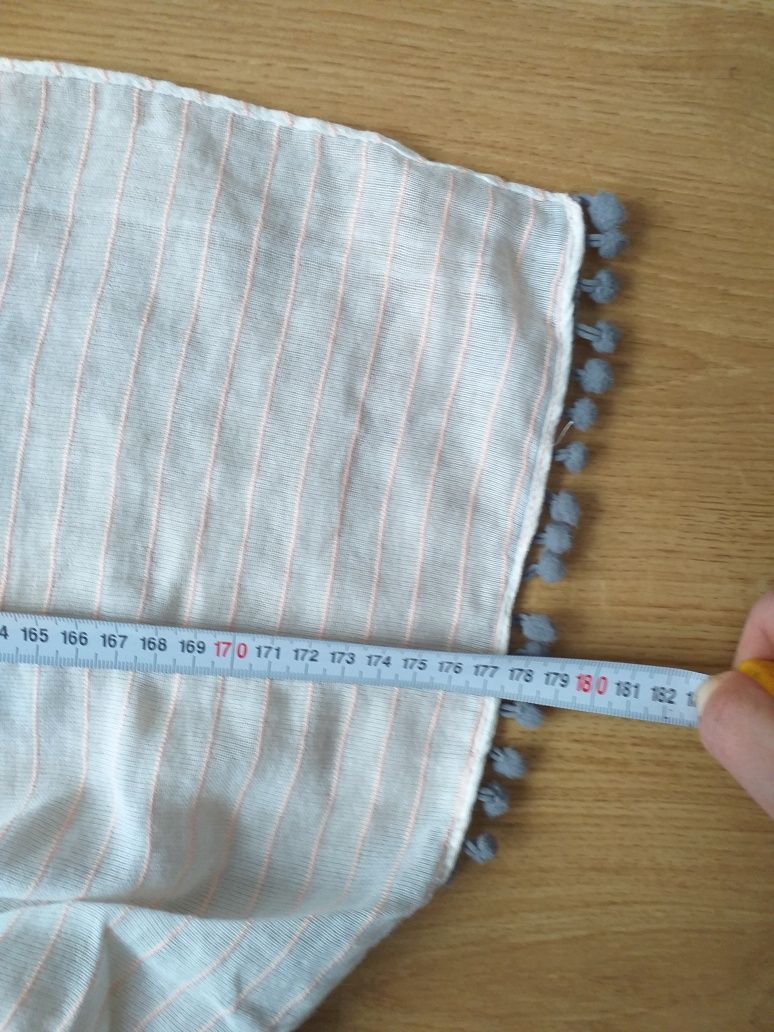Nowa apaszka szal duży great plains 100% cotton