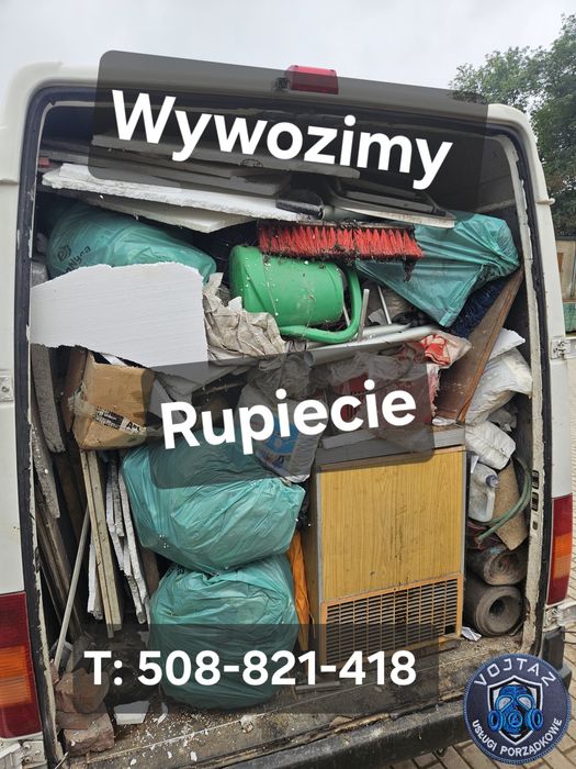 UTYLIZACJA Opróżnianie Mieszkań Domów Strychów Piwnic Garaży Wywóz