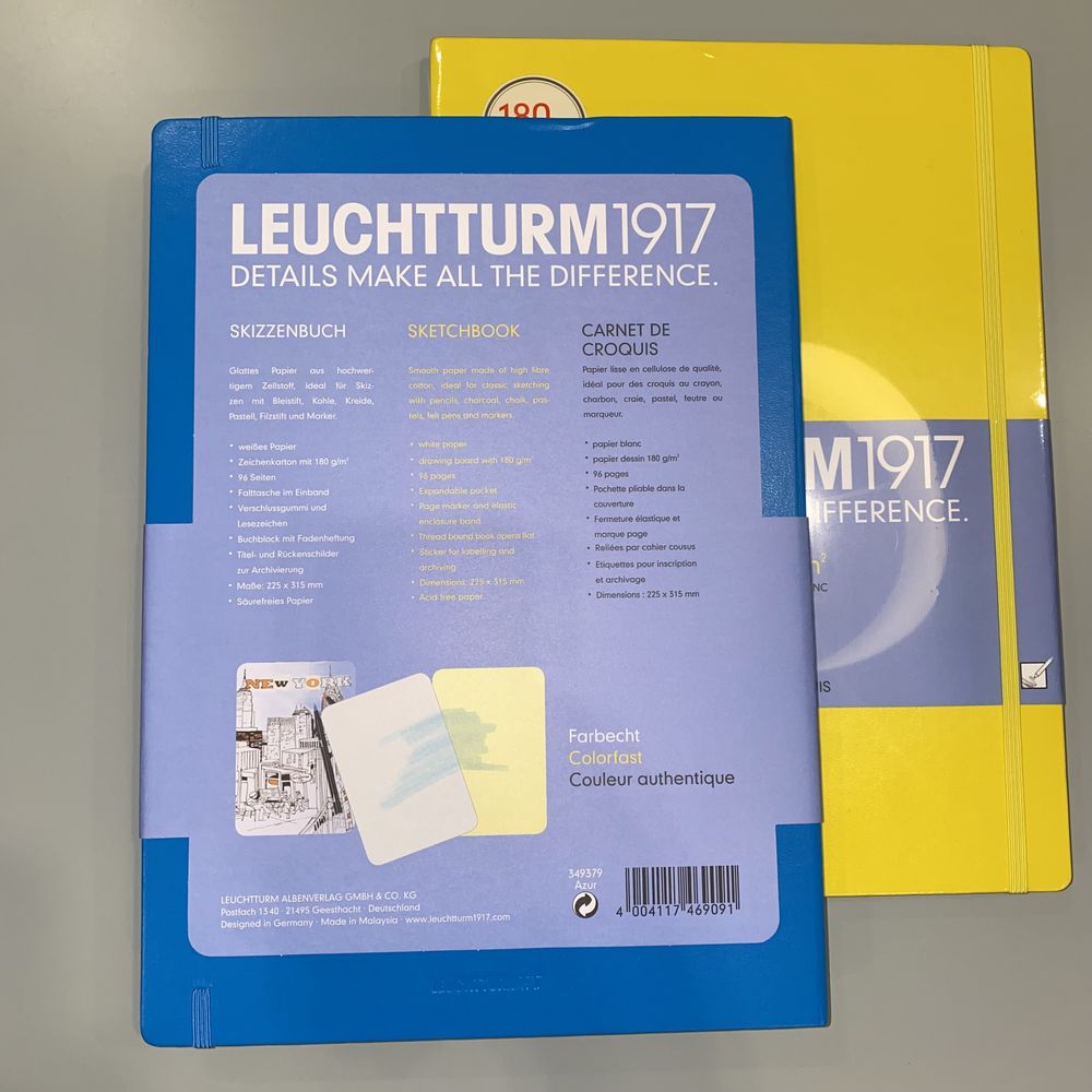 Leuchtturm1917 / Moleskine скетч-бук