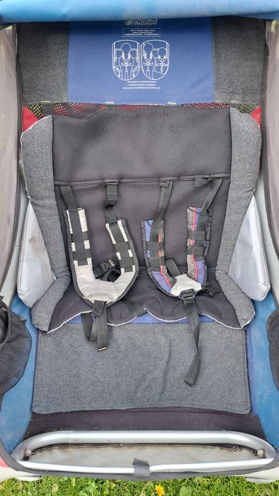 Przyczepka rowerowa thule chariot 2-dwu osobowa z hamulcem!!!