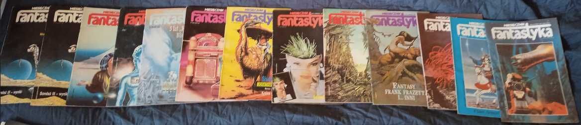 Czasopismo "Fantastyka" kolekcja z lat 1982 - 1994