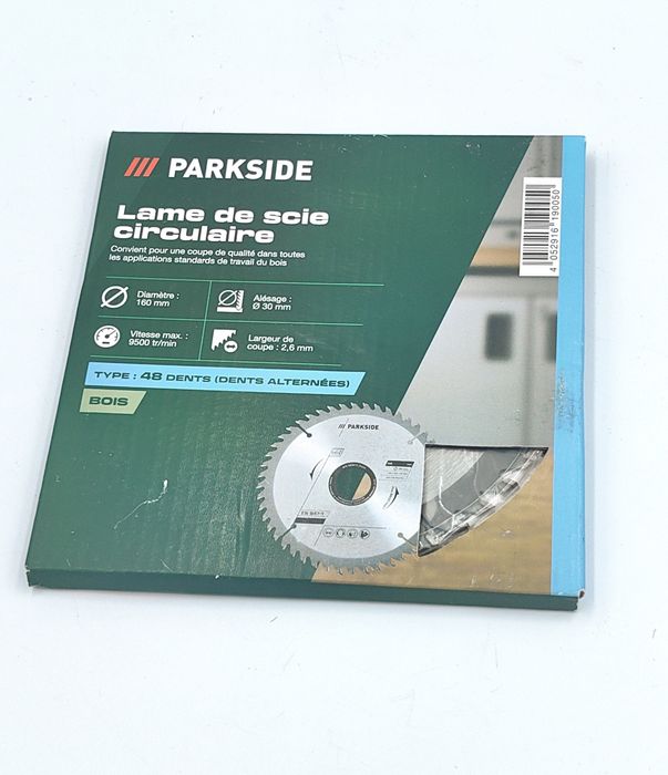 Parkside tarcza do piły tarczowe 160mm 48 zębów