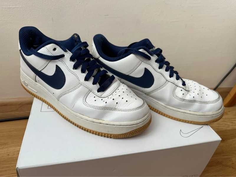 Nike AIR Force 1 białe rozmiar 42.5 by you custom