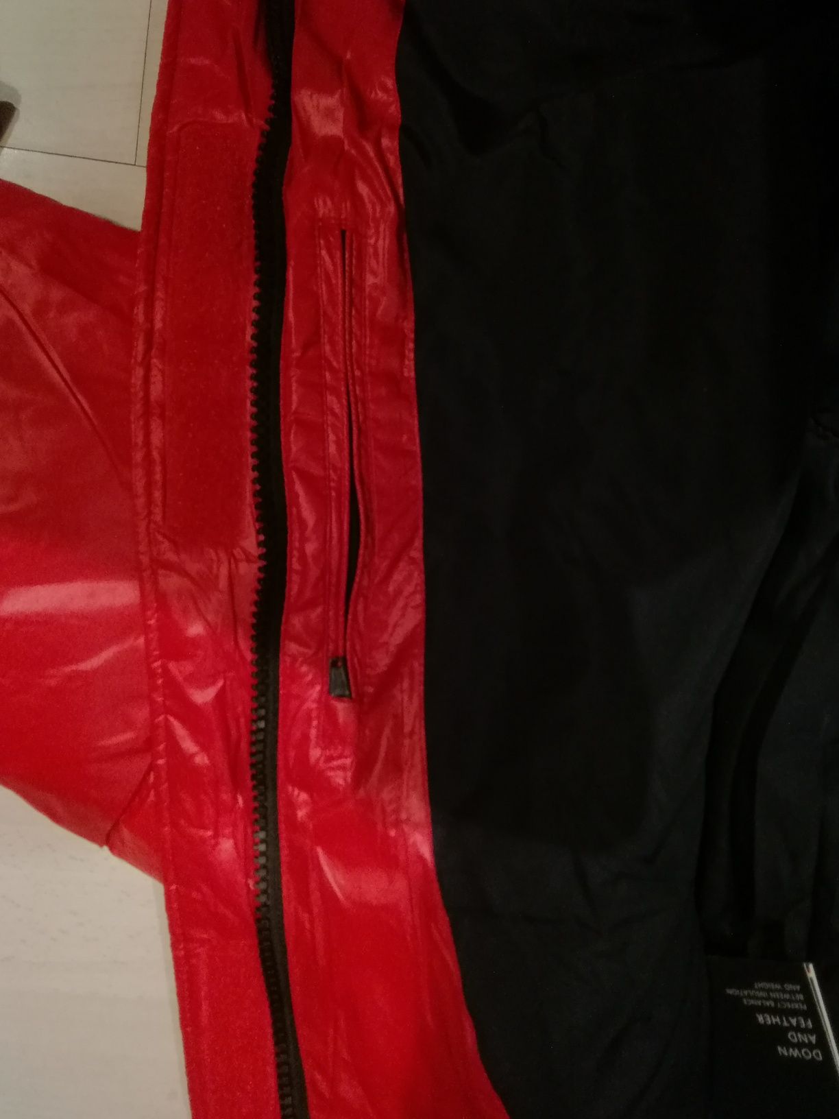 Kurtka meska Tommy Hilfiger L XL zimowa z pierzem