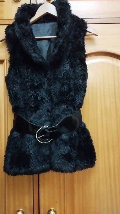 Colete preto tam. S