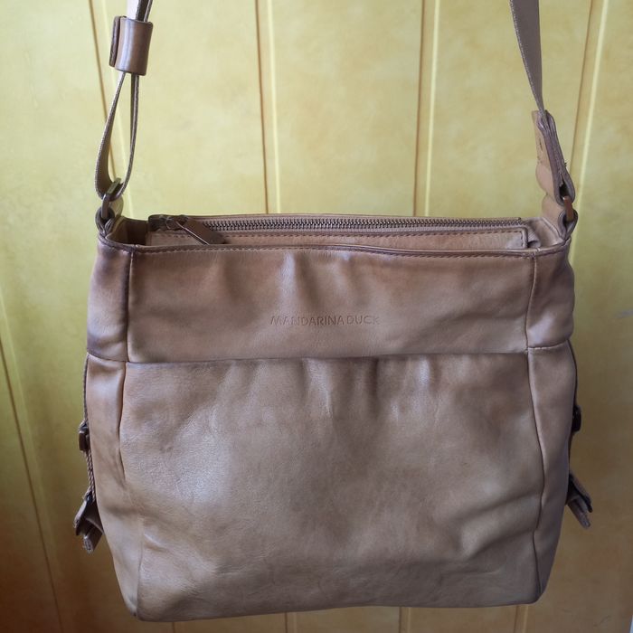 Mandarina Duck брендова шкіряна  сумка