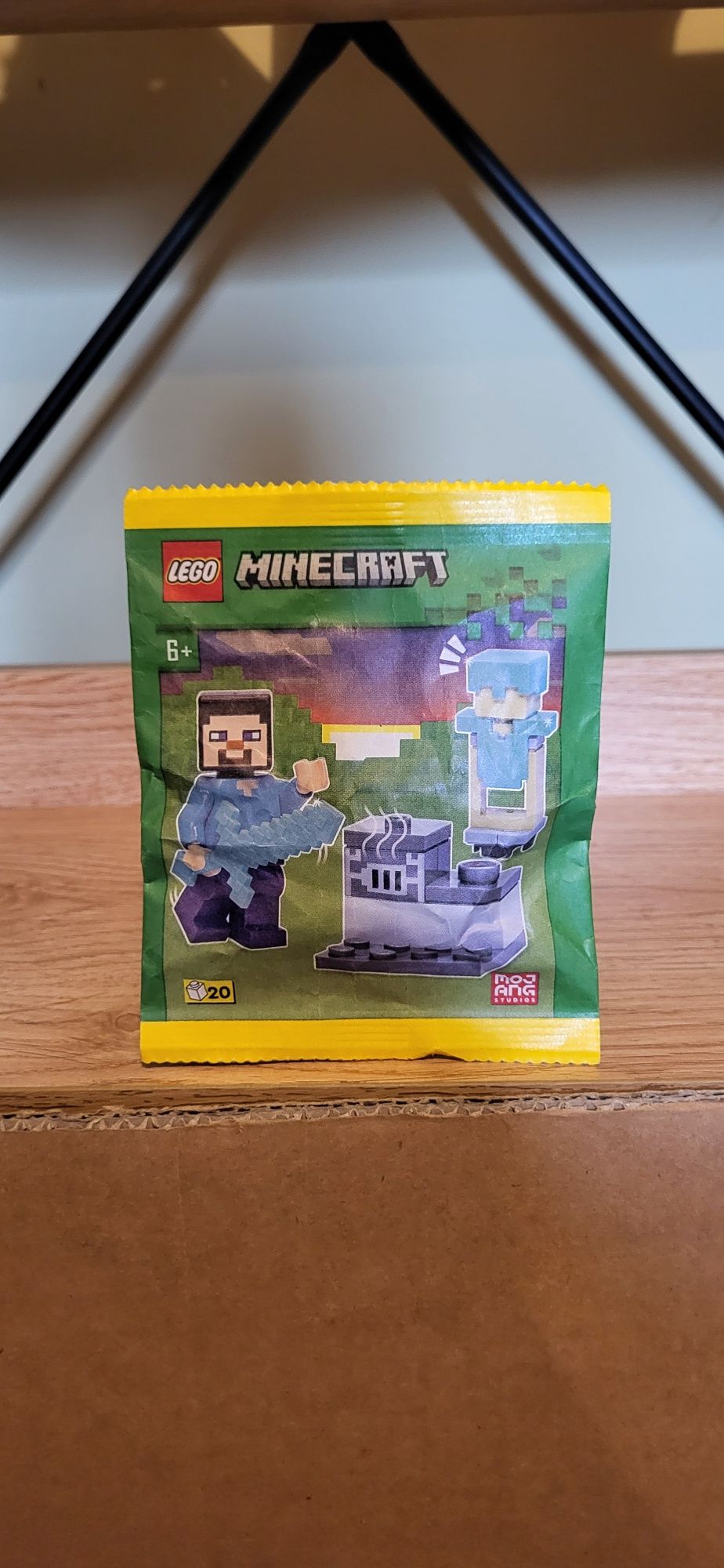 Lego Minecraft 662317 Steve i Diamentowa Zbroja saszetka klocki