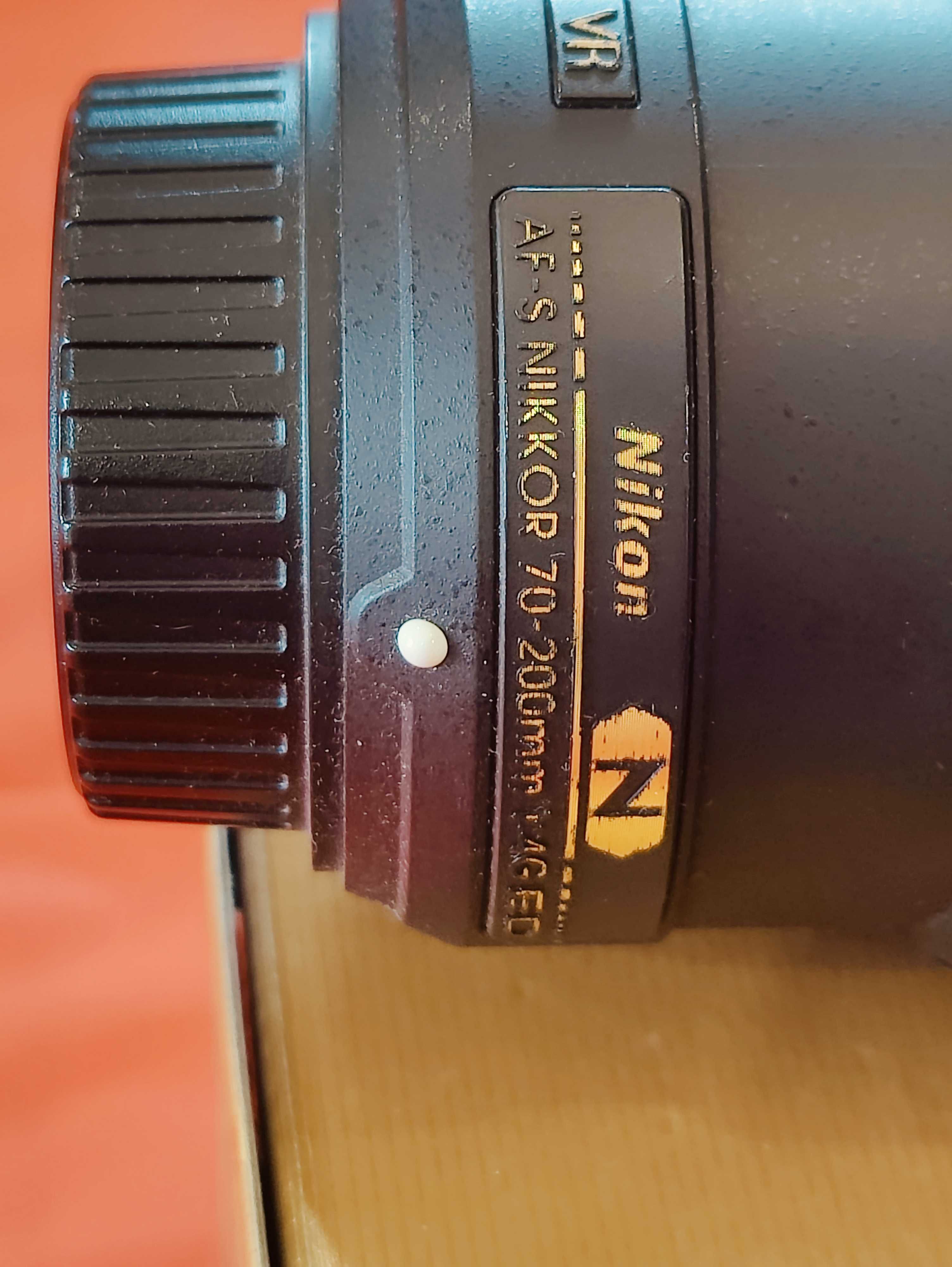Objetiva full frame Nikon af-s 70-200 f/4 G VR