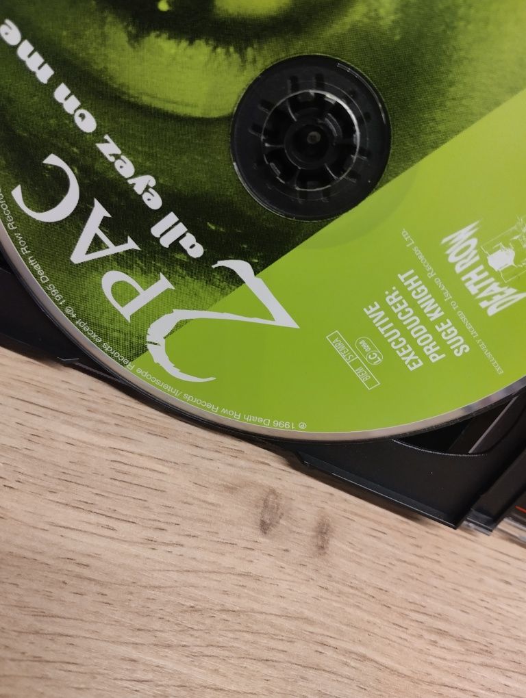 2pac, all eyez on me , special green edition , 1996 rok 
All eyez on m
