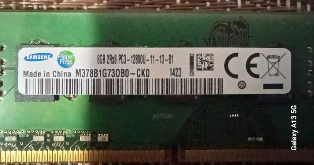 Оперативна пам'ять DDR3 8 Gb Samsung