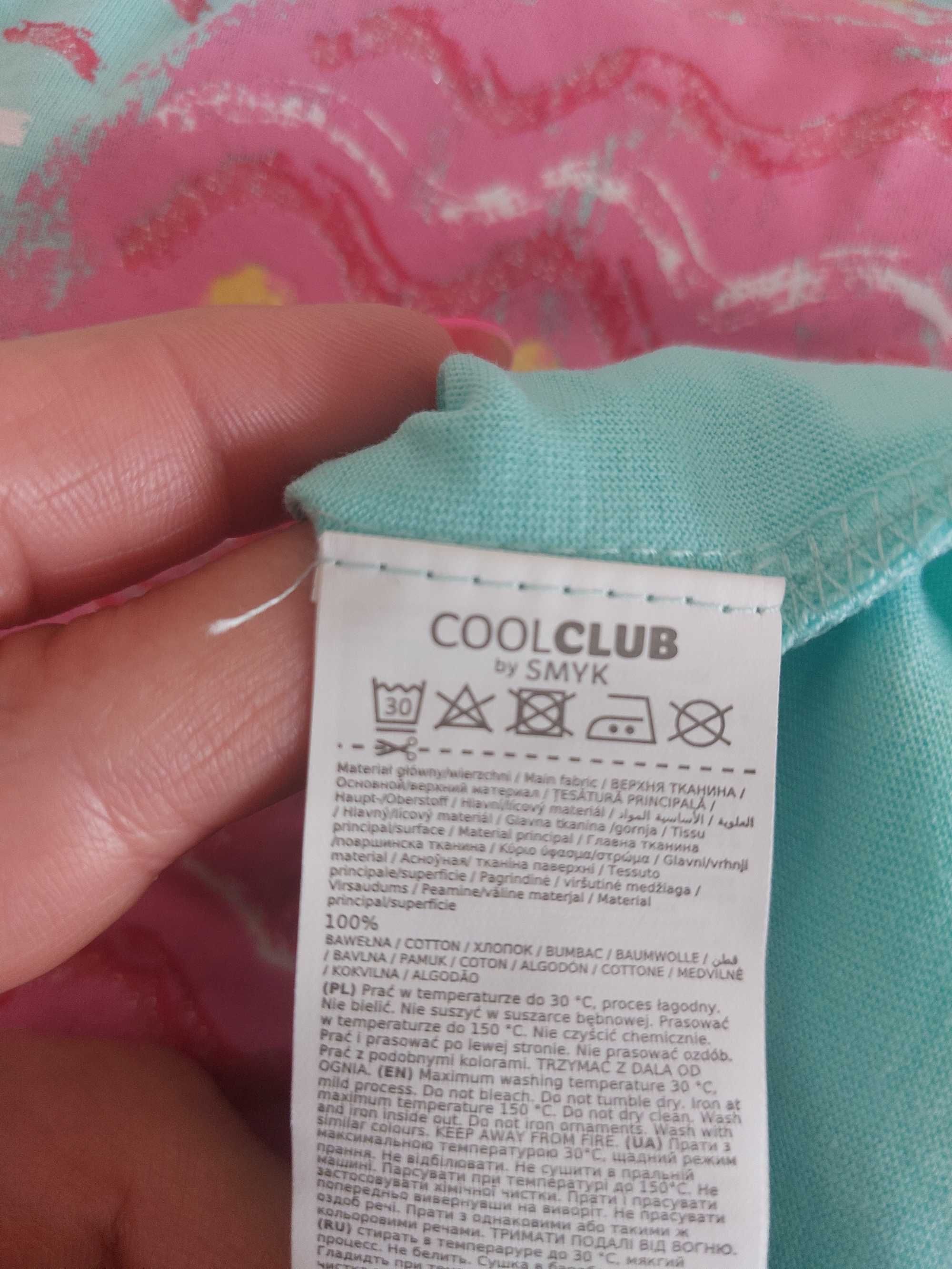 R.158 nowa bluzka ananas, Brokatowe elementy,  Coolclub