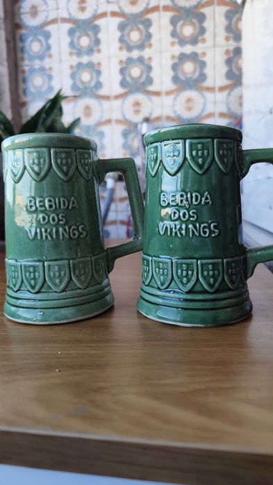 Caneca de cerveja dos vikings