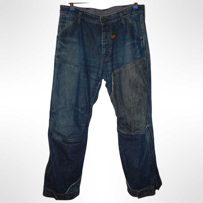 Y2K Винтажные джинсы G-STAR RAW S.C. Concept Elwood. Size W34 L32