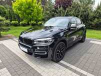 BMW X6 Salon Polska , 1 wł , Serwisowany , M50D, Stan idealny
