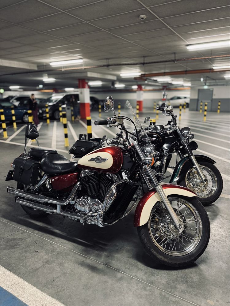 Honda Shadow VT1100 sc32 tłumiki SilverTail Wał Kardana + Nowe Opony