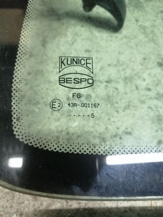Szyby uchylne fiat cinquecento komplet