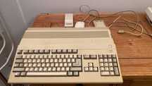 Amiga 500 (1 mb), komplet z oryginalnym opakowaniem,joystick,gry,GOTEK