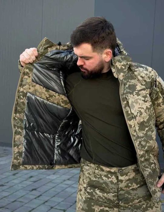 Армійська зимова куртка тактична М65 CALL DRAGON куртка до -20 піксель