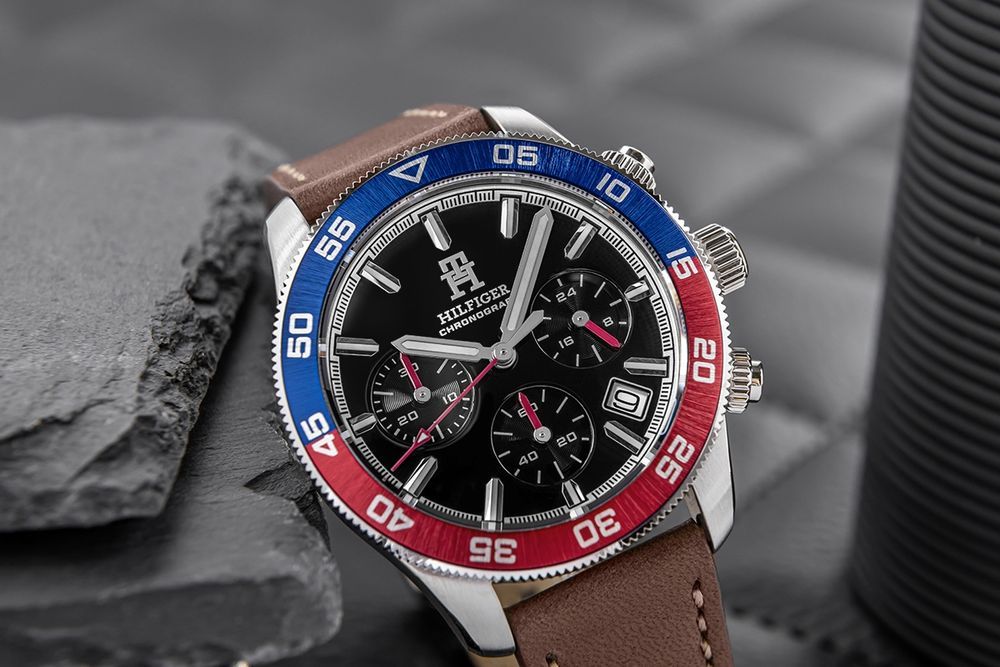 Zegarek Męski Tommy Hilfiger TH85 Chronograph  + BOX