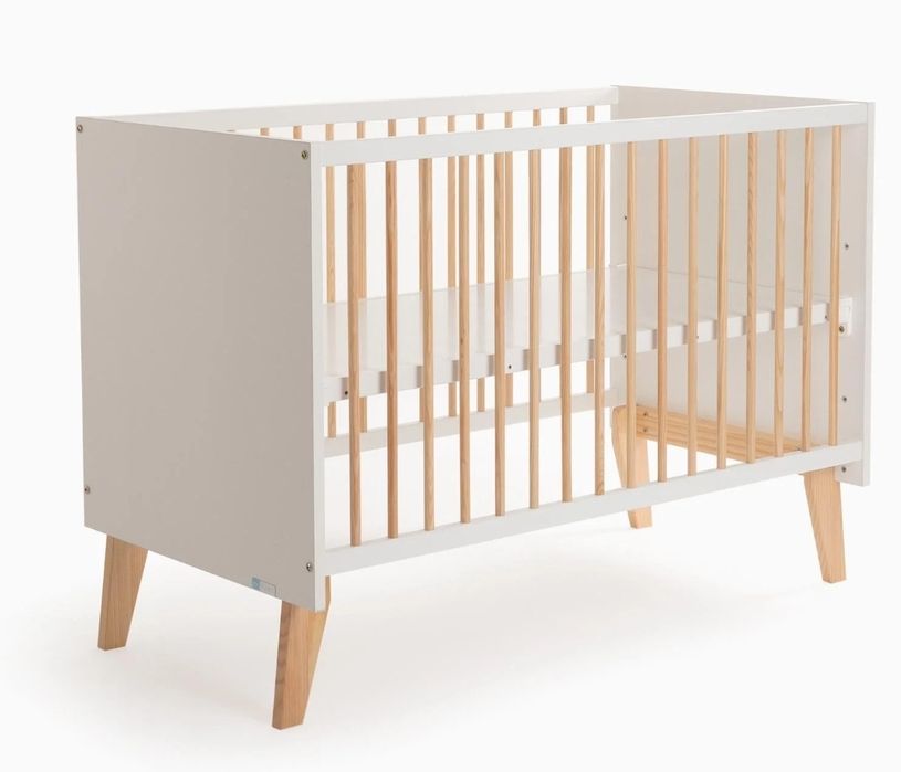 Cama / berço 3 em 1, 120x60 cm Zy Baby+ colchao ortopedico + edredão