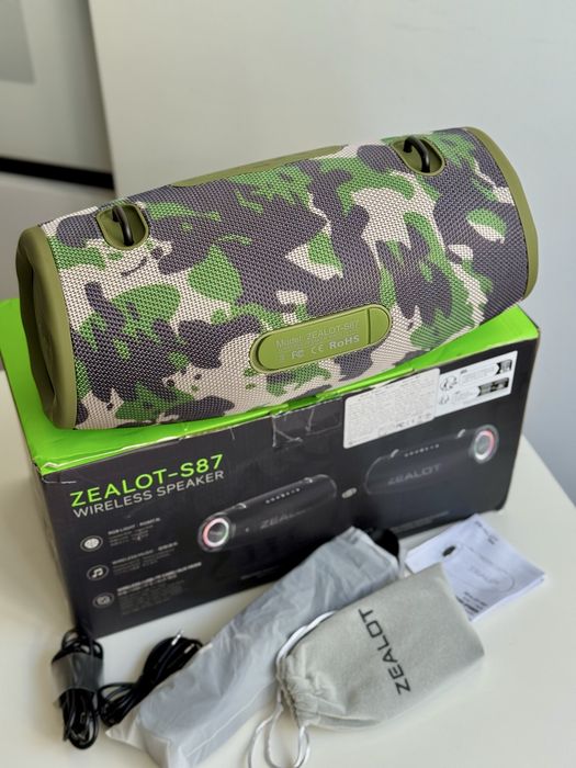 ZEALOT S87 80W портативна Bluetooth колонка