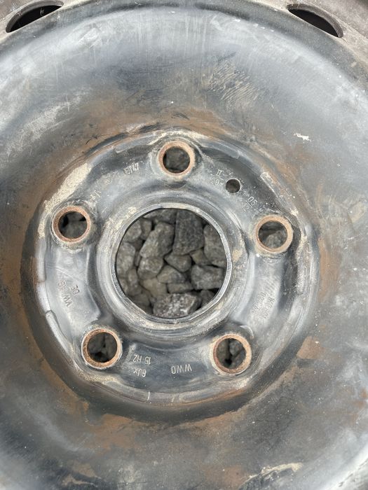 Диски комплект металеві 5х112 r15 wag