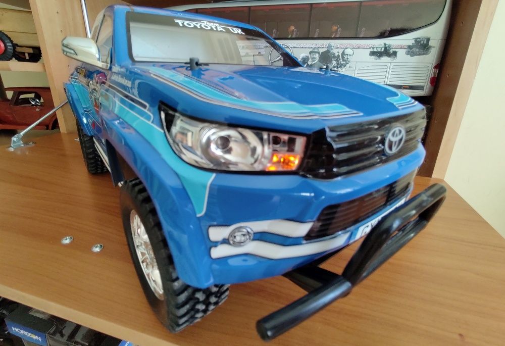 Tamiya 1/10 CC01 Toyota Hilux Extra CAB Oświetlenie Dźwięk Aparatura