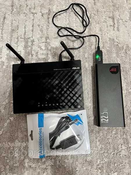 Комплект ДБЖ для маршрутизаторів 12V Powerbank 20000mAh 22.5W