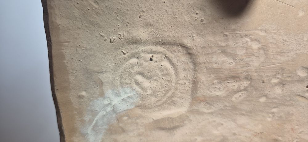 Plakieta ceramiczna z pieczęcią starocia PRL Galeria Czernicki T25