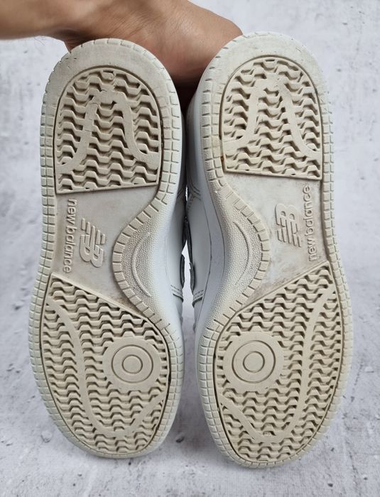 Buty Damskie New Balance NB 38 Sportowe Białe Skórzane Trampki Lekkie