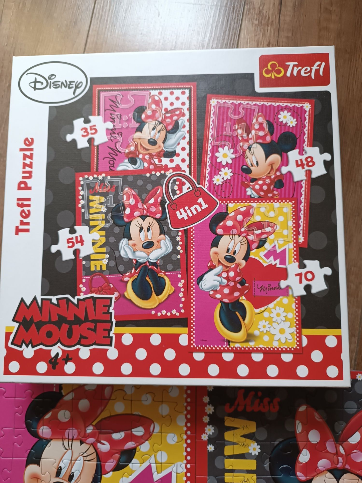 Puzzle Myszki Minnie