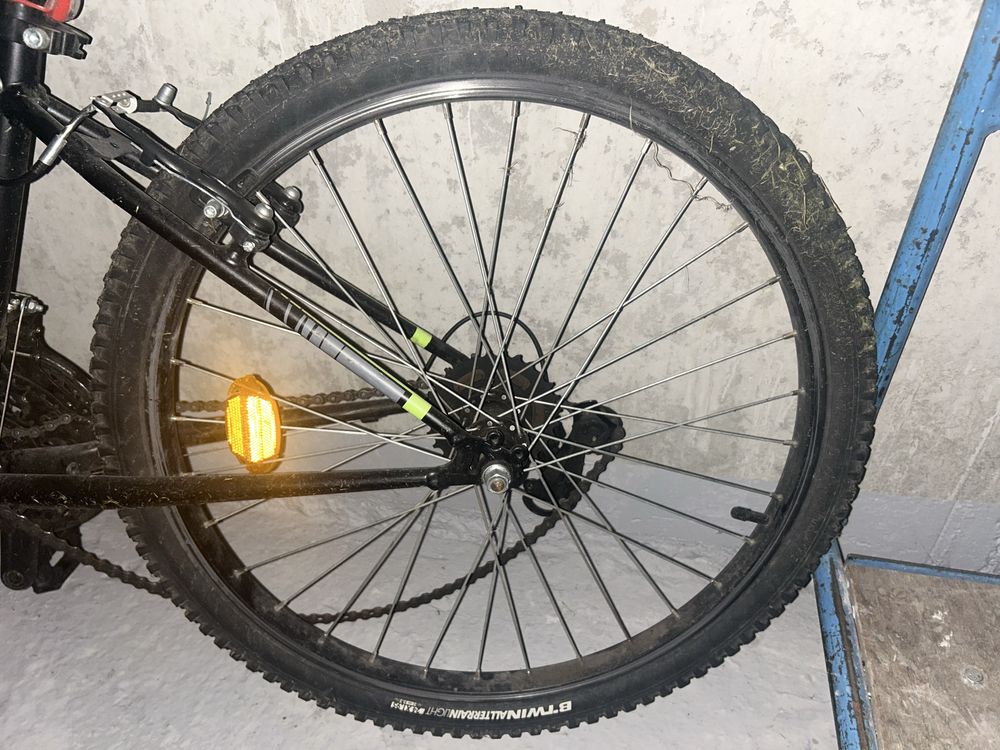 Rower Dla Dziecka Dzieciecy Btwin MTB Górski 24” - Używany/Uszkodzony