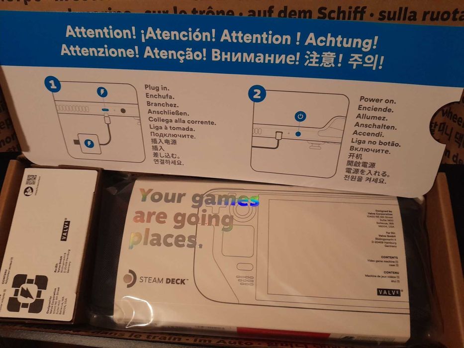 Steam Deck 256GB LCD + PSU