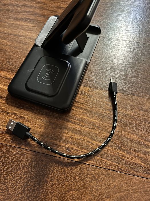 Carregador Wireless para iPhone, Relogio e airpods