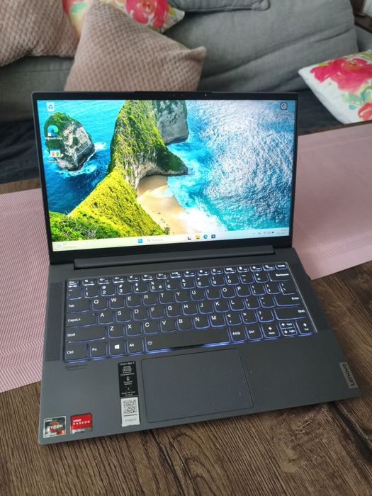 Laptop Lenovo Yoga Slim 7 Ryzen 5 4600u 16GB Ram podświetlana klawiat
