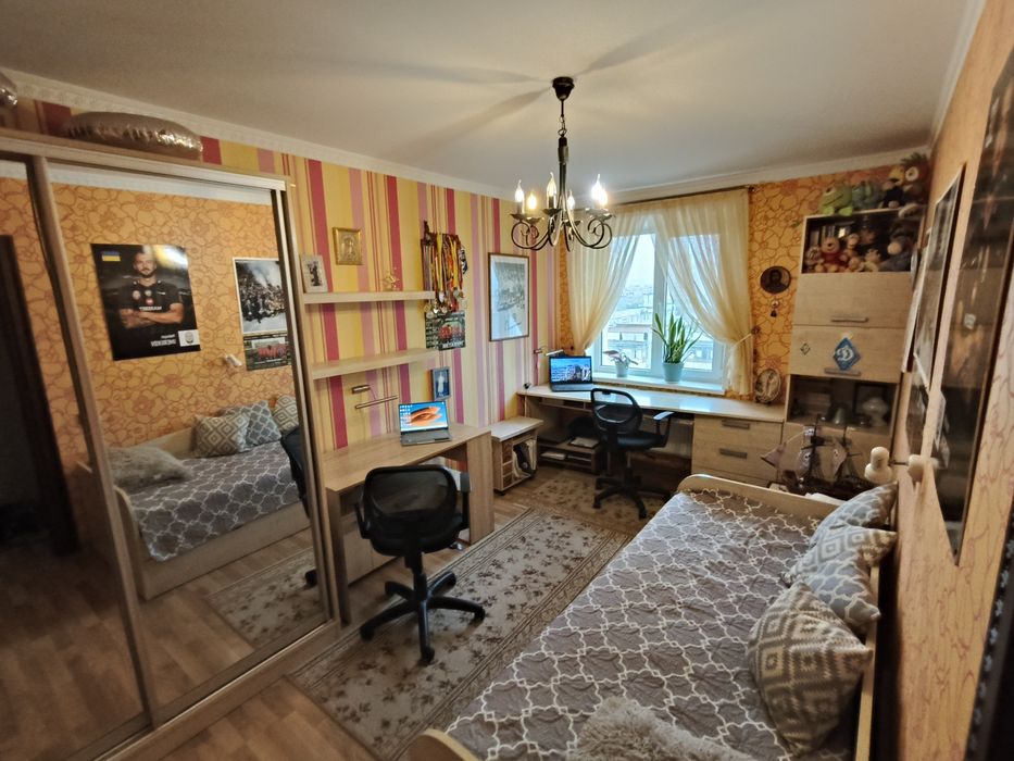 3х комнатная квартира с техникой и мебелью