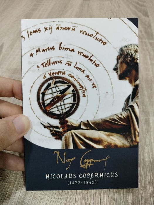 Moeda Comemorativa BNC 2€ Nicolaus Copernicus Malta 2023