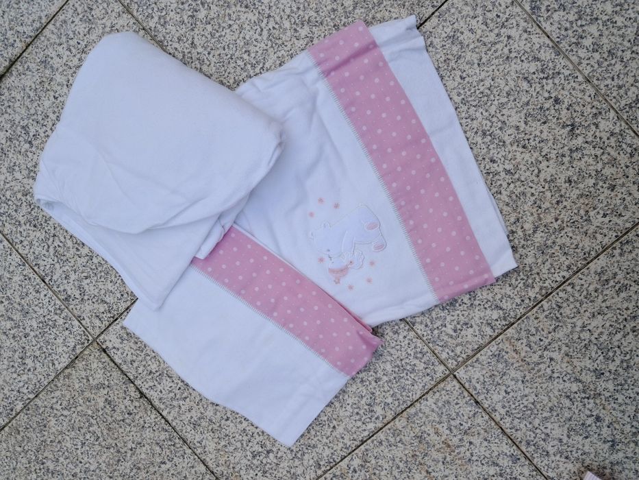 Lençóis de flanela 100%alg.