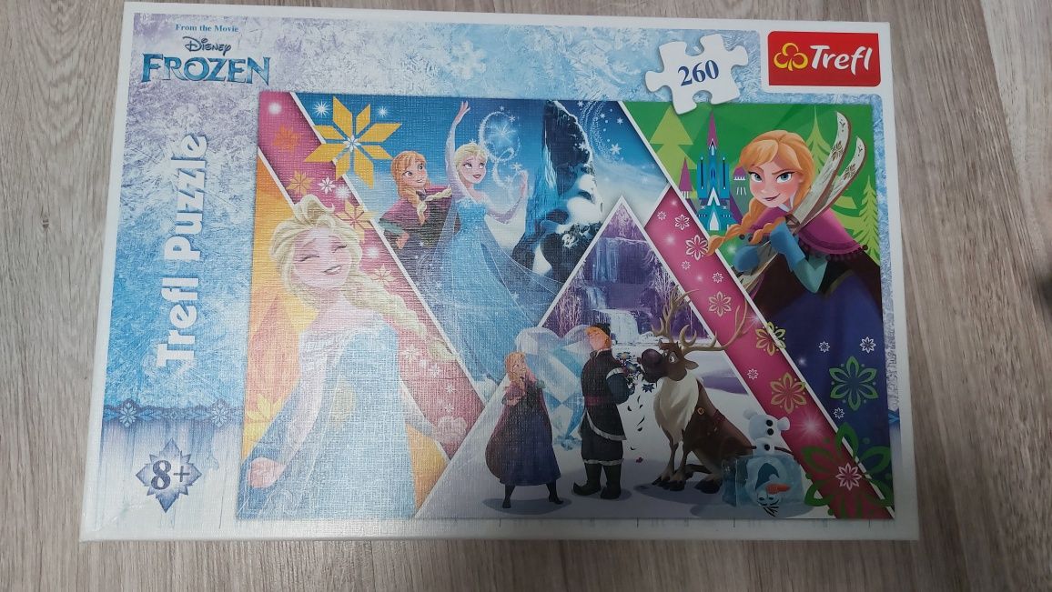 PUZZLE Kraina Lodu FROZEN 8+