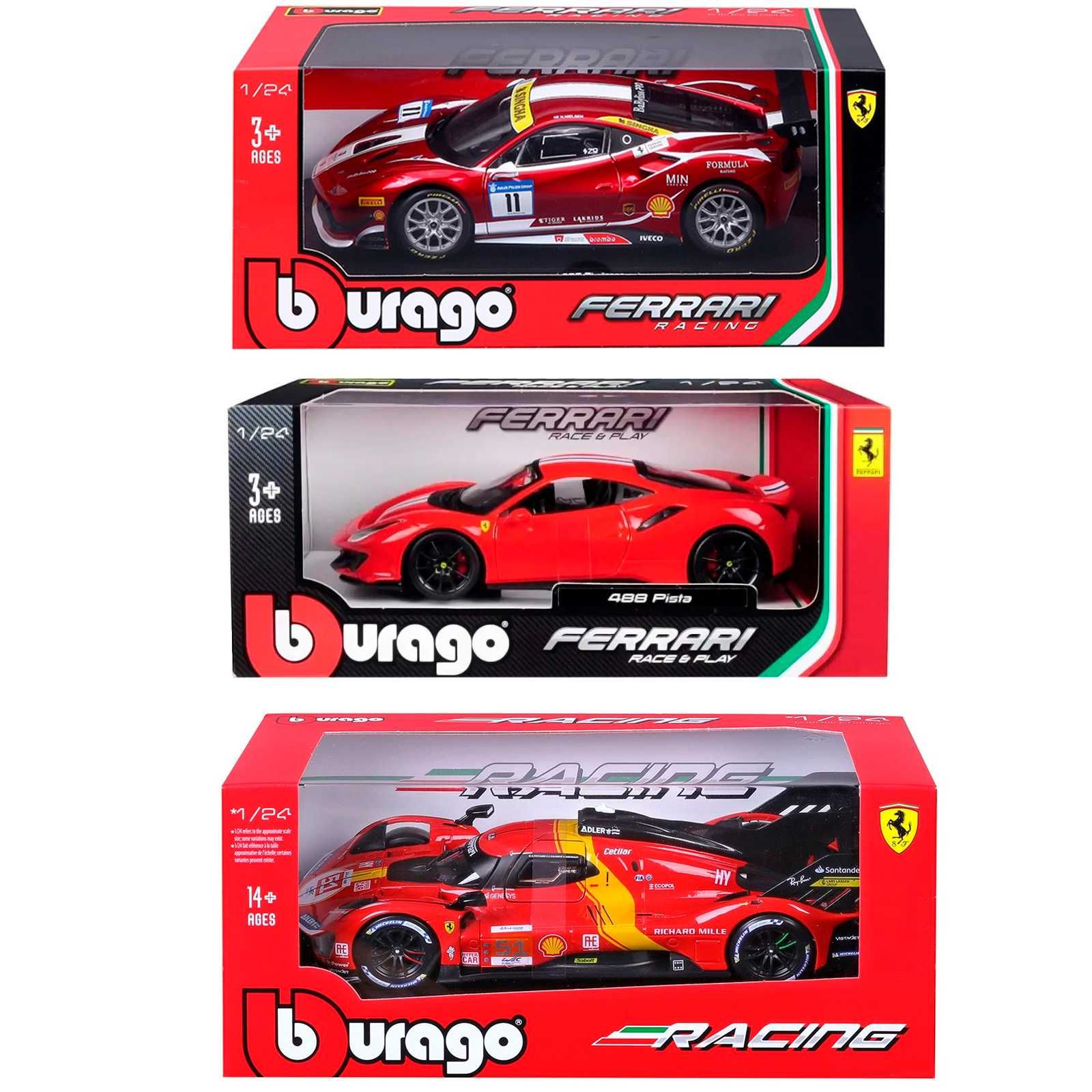 Машинки Автомоделі ББураго, Bburago 1:24, масштабні моделі